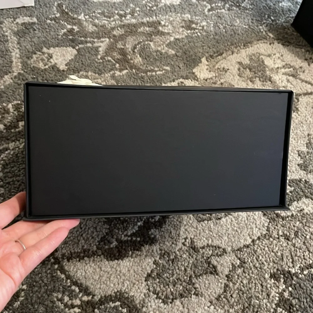 Chanel Black Magnetic Box And Booklets